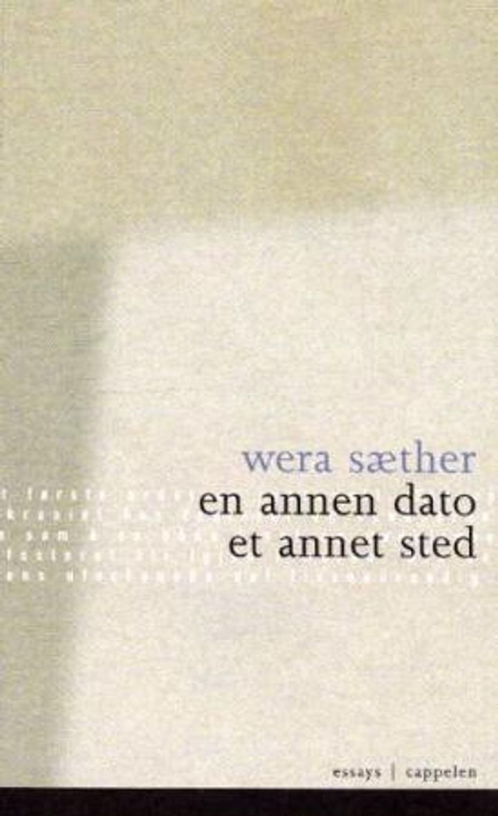 En annen dato et annet sted - essays