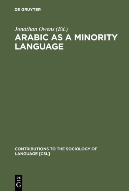 Arabic As a Minority Language