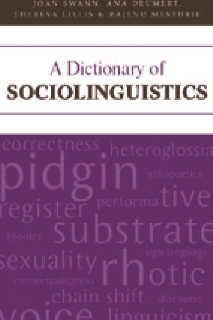 A Dictionary of Sociolinguistics