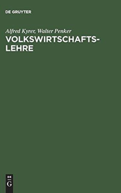 Volkswirtschaftslehre