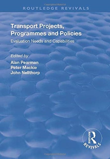 Transport Projects, Programmes and Policies