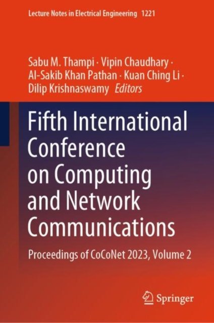 Fifth International Conference on Computing and Network Communications