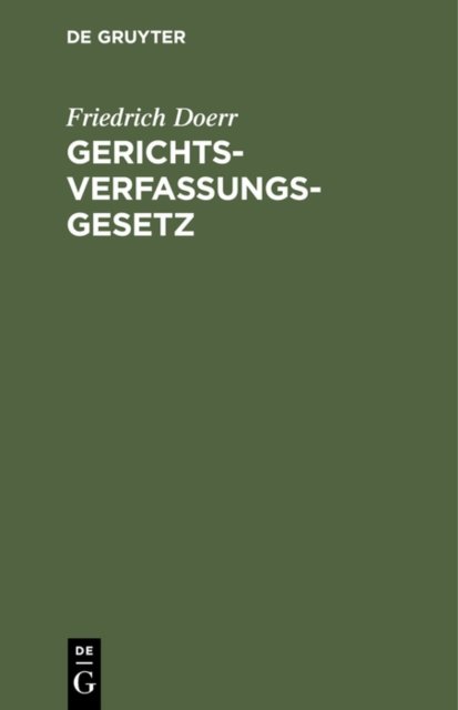 Gerichtsverfassungsgesetz