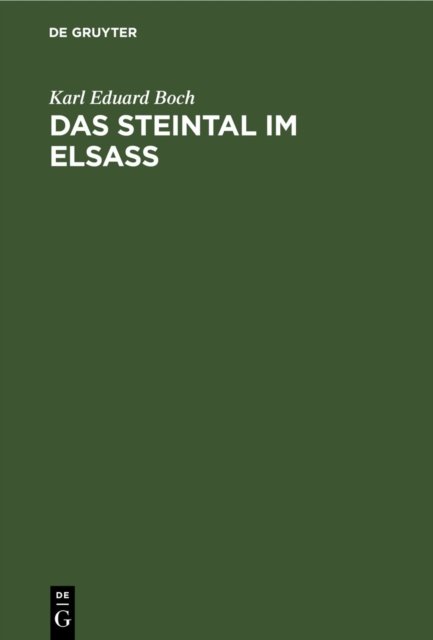 Steintal im Elsass
