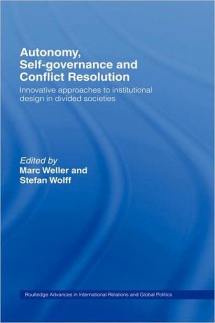 Autonomy, Self Governance and Conflict Resolution