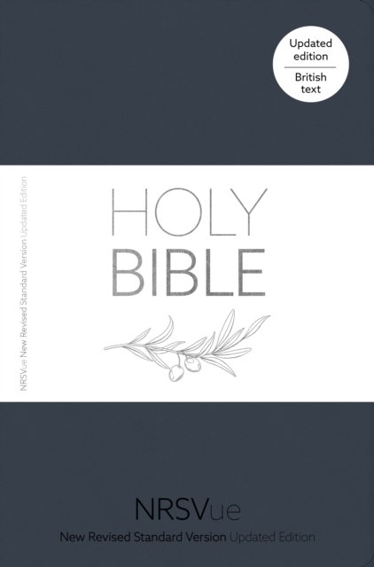 NRSVue Holy Bible, Navy Flexiback, Debossed Detail, Silver Ribbon Marker, British Text, NRSVue New Revised Standard Version Updated Edition, Flexiback, Personal size