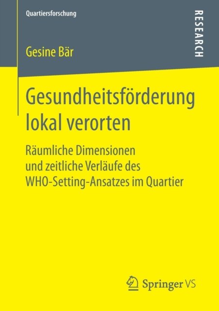 Gesundheitsforderung lokal verorten
