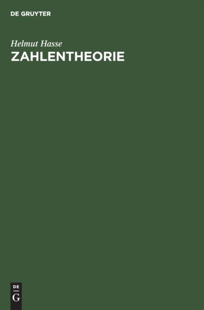 Zahlentheorie
