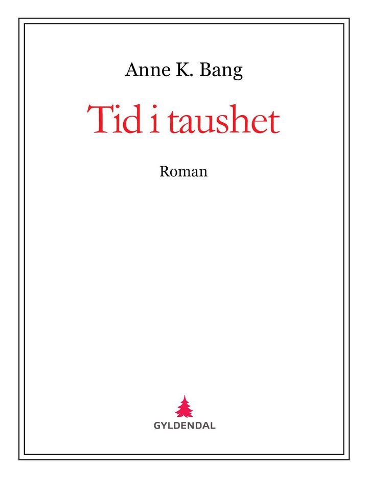Tid i taushet - roman