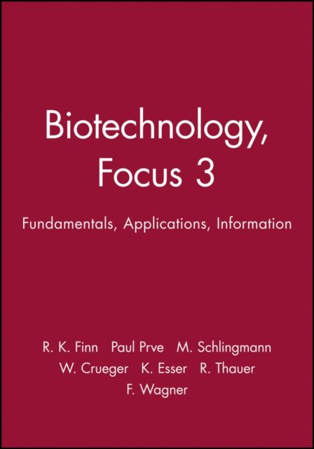 Biotechnology Focus 3 – Fundamentals Applications Information