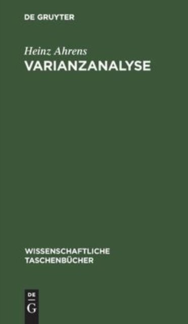 Varianzanalyse