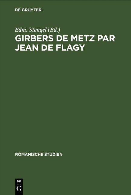 Girbers De Metz Par Jean De Flagy