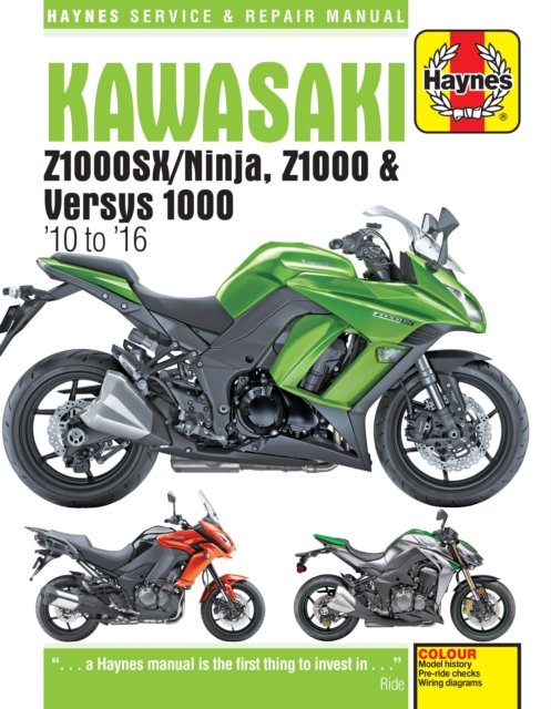 Kawasaki Z1000, Z1000SX & Versys (''10 - ''16)