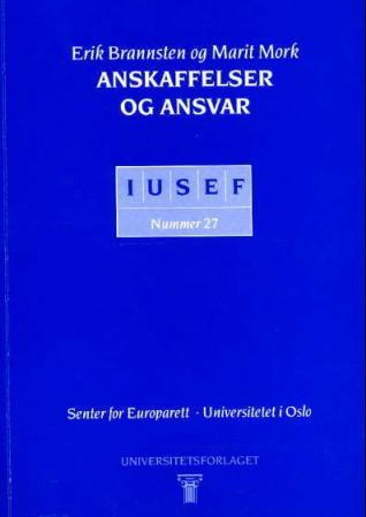 Anskaffelser og ansvar
