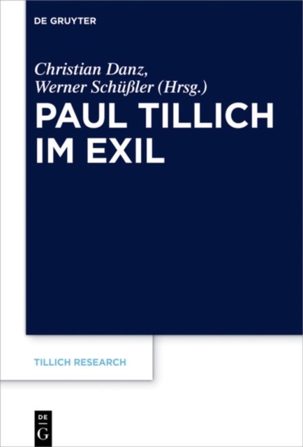 Paul Tillich Im Exil