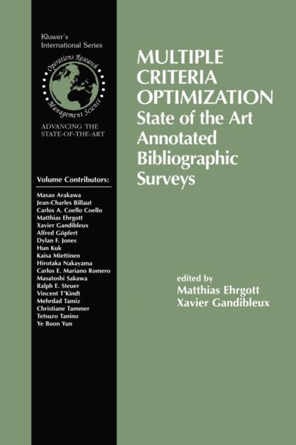 Multiple Criteria Optimization