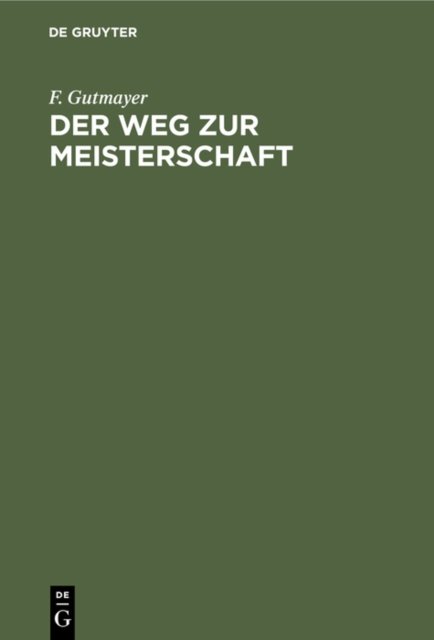 Der Weg Zur Meisterschaft