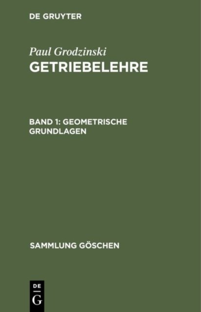 Geometrische Grundlagen