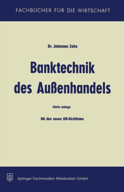 Banktechnik des Aussenhandels