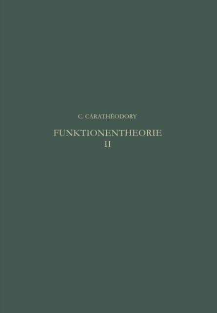 Funktionentheorie