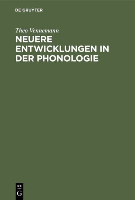 Neuere Entwicklungen in der Phonologie