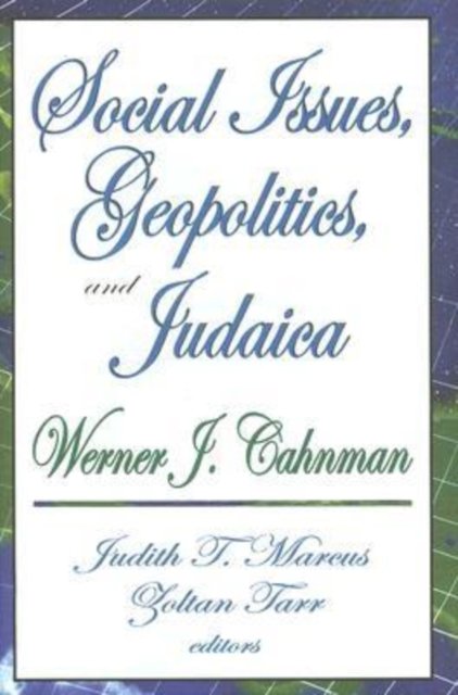 Social Issues, Geopolitics, and Judaica