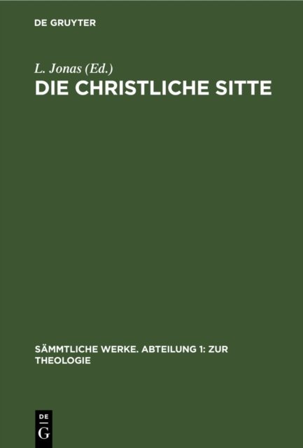 christliche Sitte