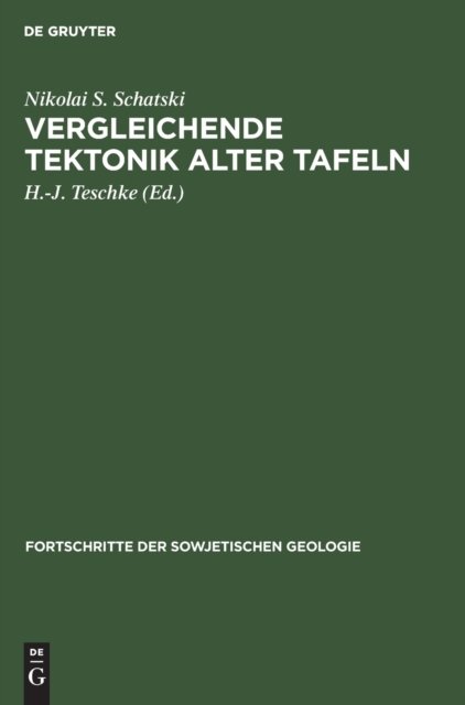 Vergleichende Tektonik Alter Tafeln