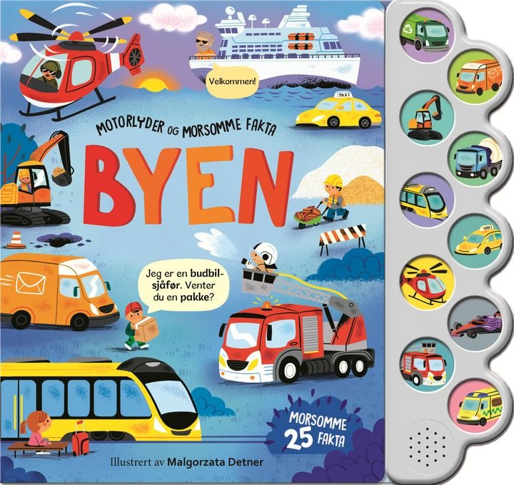 Byen - motorlyder og morsomme fakta