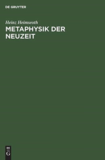 Metaphysik Der Neuzeit