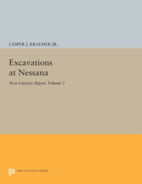 Excavations at Nessana, Volume 3 – Non–Literary Papyri