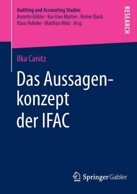 Das Aussagenkonzept der IFAC