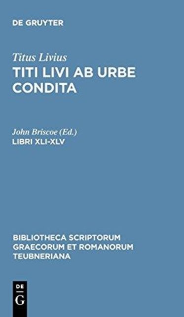 AB Urbe Condita, Libri Xli-Xl CB