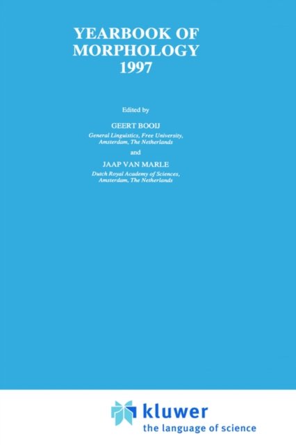 Yearbook of Morphology