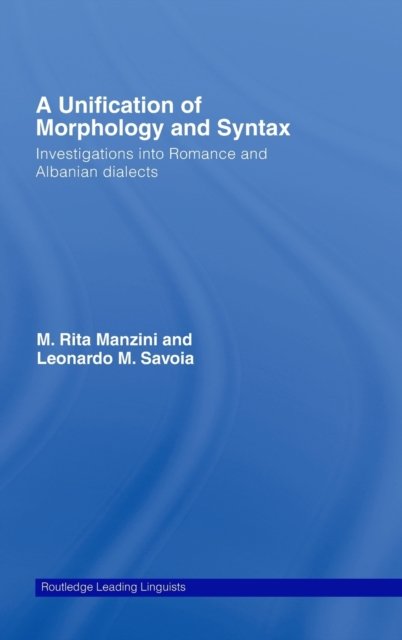 A Unification of Morphology and Syntax