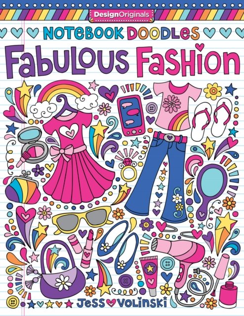 Notebook Doodles Fabulous Fashion