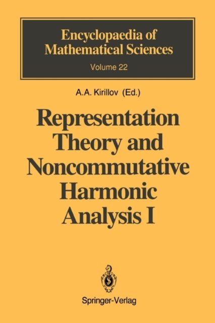 Representation Theory and Noncommutative Harmonic Analysis I