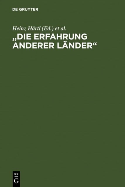 "Die Erfahrung anderer Lander"