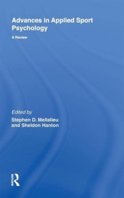 Advances in Applied Sport Psychology