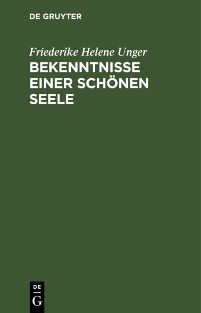 Bekenntnisse Einer Schönen Seele