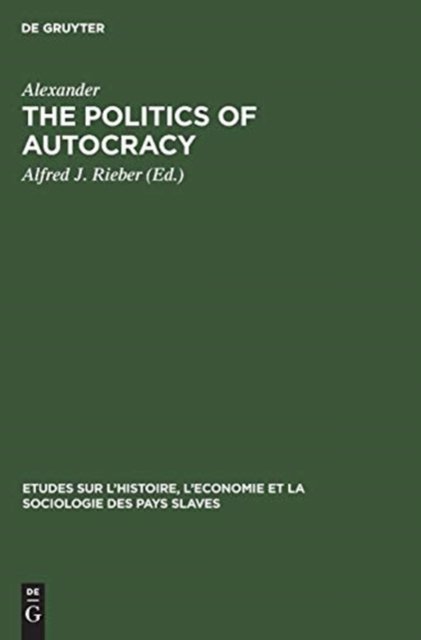 The politics of autocracy