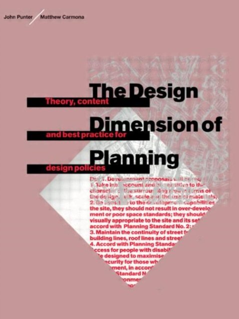 The Design Dimension of Planning