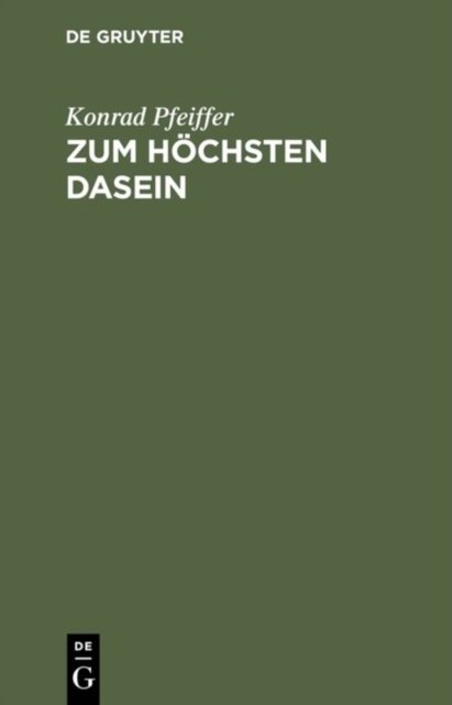 Zum Hochsten Dasein