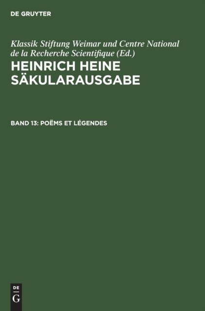 Poems Et Legendes