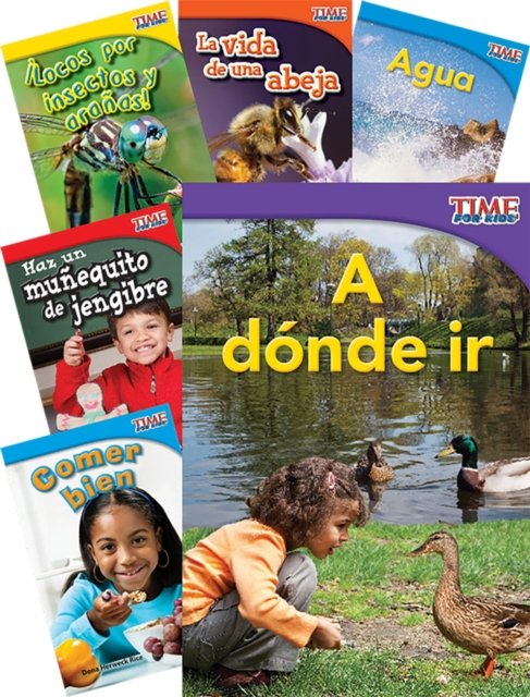 TIME FOR KIDS® Informational Text Grade 1 Spanish Readers Set 3 10-Book Set
