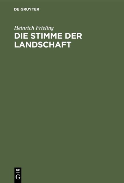 Stimme der Landschaft
