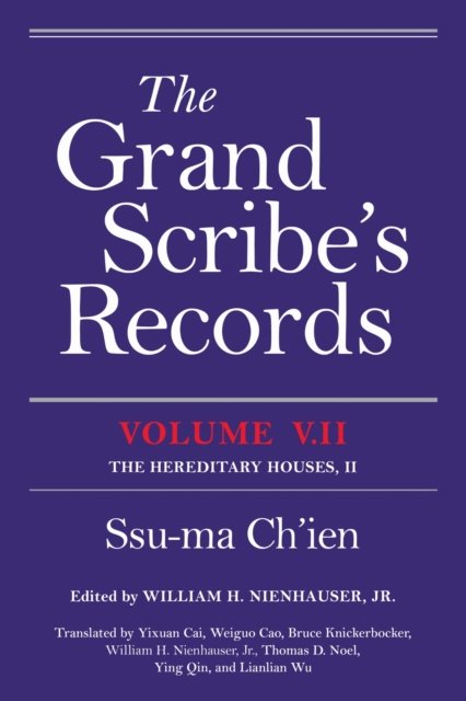 The Grand Scribe's Records, Volume V.II