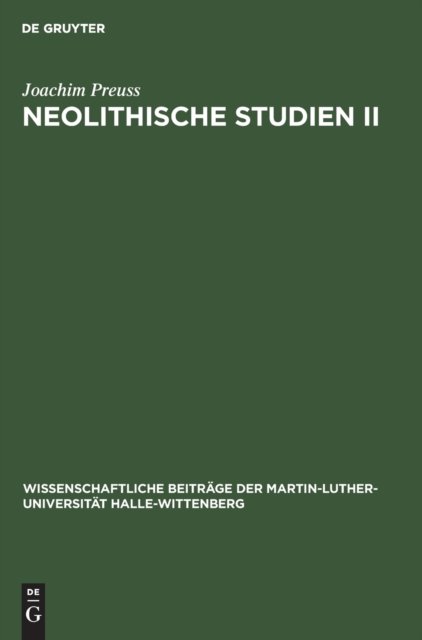 Neolithische Studien II