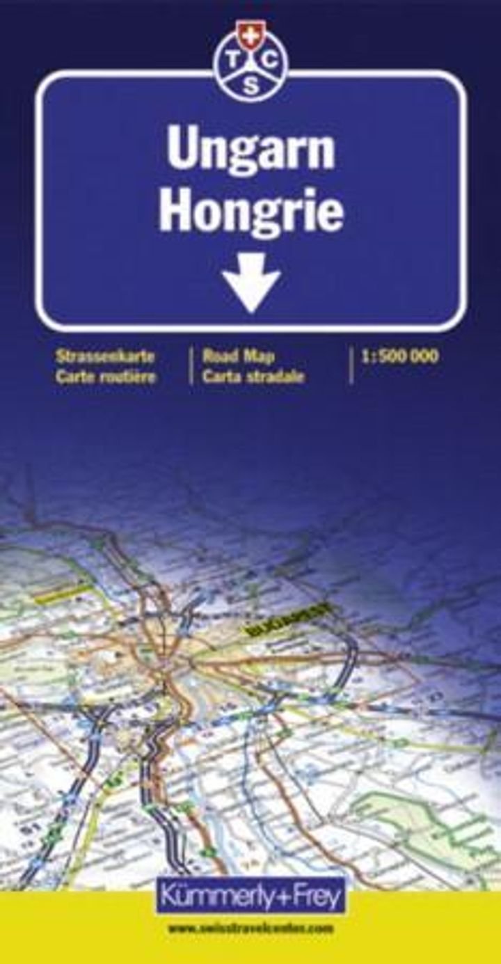 Ungarn = Hungary : road map : with places of interest = Hongrie : carte routiére : avec sites touristiques = Ungheria : carta stradale : con siti turistici