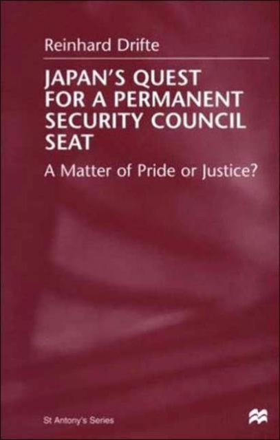 Japan''s Quest for a Permanent Security Council Seat